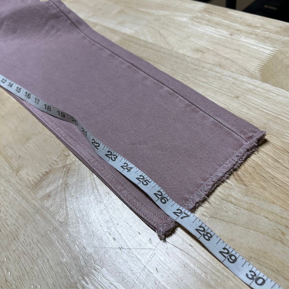 Sandro Jilly Rose Color Slim Straight Jeans Women's Size 36 (US 4) New With Tags - Picture 10 of 10